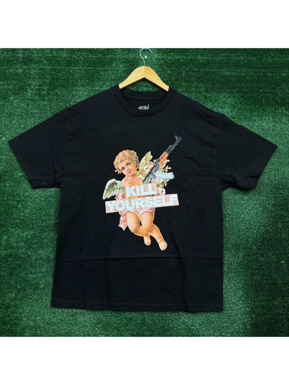 G59 Records x The Suicideboys Kill Yourself AK Cherub Hip-Hop T-Shirt XL